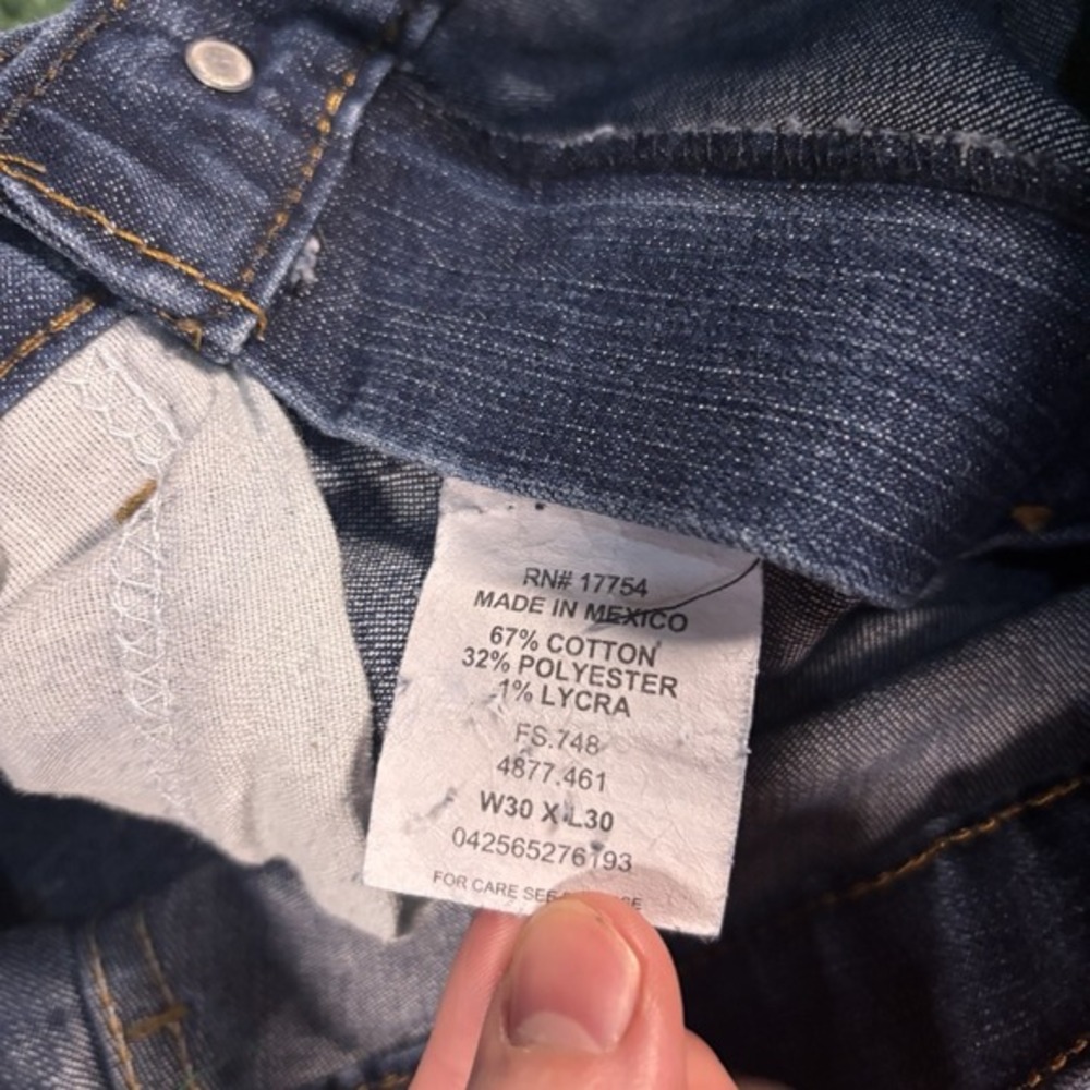 KEY‎ 5-Pocket Relaxed Fit Jean Men's 32X30 Heavyweight Denim - Picture 4 of 6